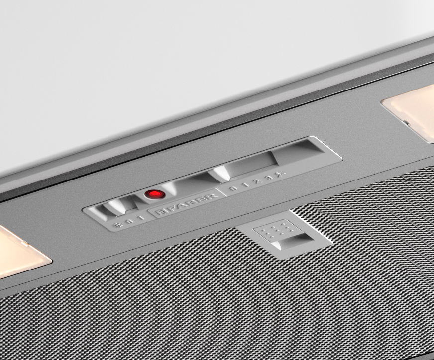 Απεικονίζεται κοντινό στον πίνακα ελέγχου του μηχανισμού απορρόφησης.